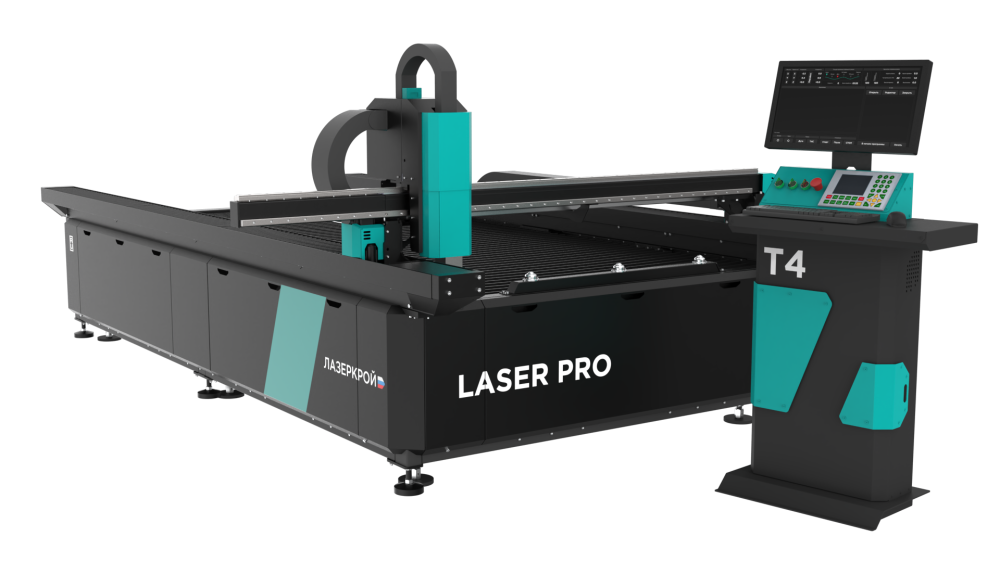 LASER PRO 3000LP T4 с контроллером RUIDA и источником 2000W