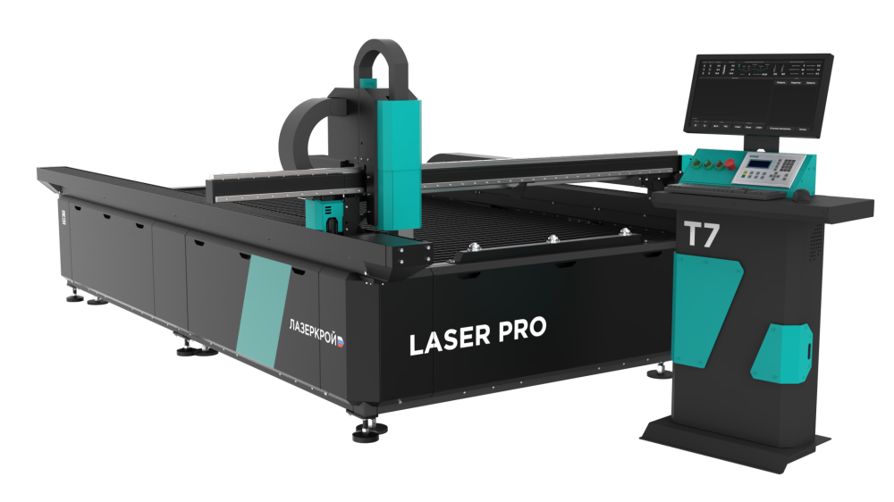 LASER PRO 3000LP T7 с контроллером CYPCUT и источником 3000W